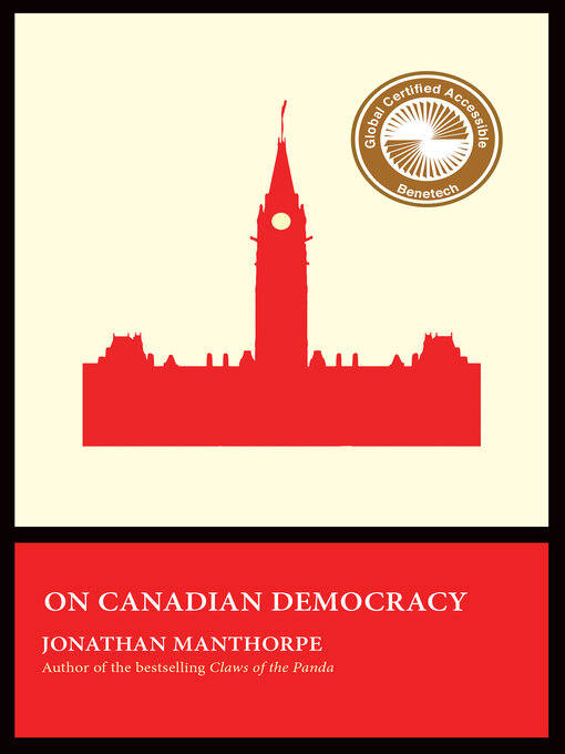 Title details for On Canadian Democracy by Jonathan Manthorpe - Available